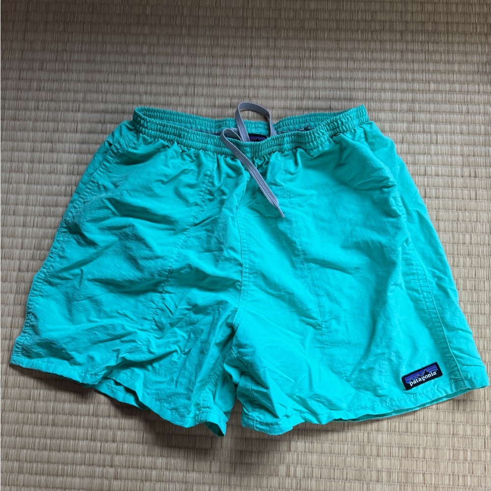 Patagonia Men’s Baggies size S, aqua